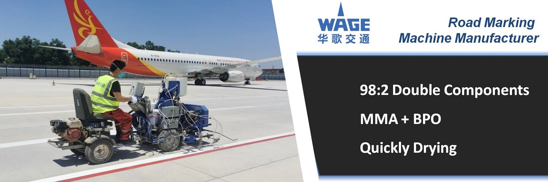 kualitas Mesin Marka Jalan pabrik