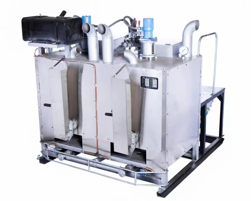 2 Tangki Diesel termoplastik Preheater Road Marking Boilers HG-Y1000