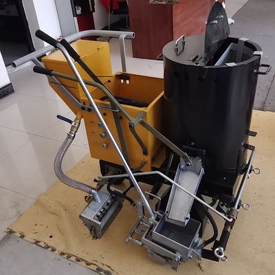 Mesin Penandaan Jalur Jalan Termoplastik Push Hand Heating Gas Dengan Kecepatan Penandaan 3-10m/menit