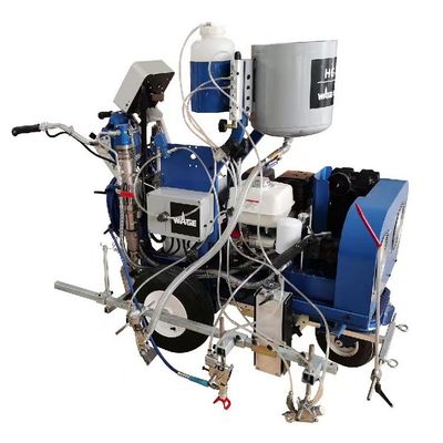 982 MMA + BPO Airless Spraying Road Marking Machine Komponen Dua