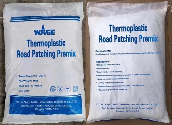 Melt Modified Asphalt Road Patching Premix Untuk Perbaikan Retakan Leveling Bridge Deck Approaches