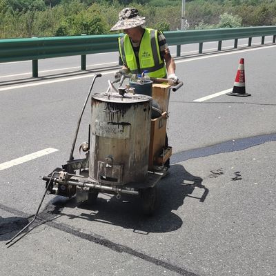 Melt Asphalt Jalan Patch Granules Untuk Menetapkan Jembatan Dek Pendekatan
