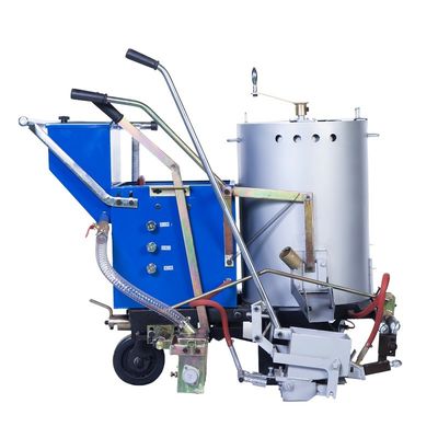 100L Versi Pushing Hand Thermoplastic Line Striping Marking Machine untuk penandaan jalan