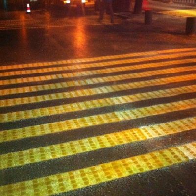 Mesin Penandaan Jalan Baterai Penggerak Suara Termoplastik