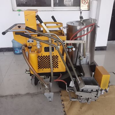 Mesin striping garis termoplastik profesional untuk menandai garis kebisingan