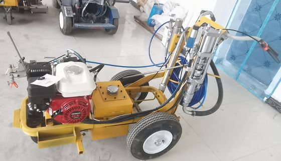 Airless Spraying Paving Line Striping Road Marking Equipment Cold Paint Single Gun