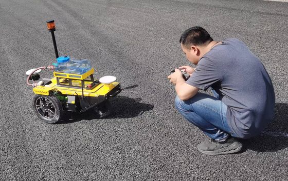 Mesin Smart PreMarking Mesin Road Marking Mesin GPS Posisi satelit