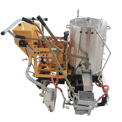 Baterai Elektronik Pushing Thermoplastic Road Line Marking Machine