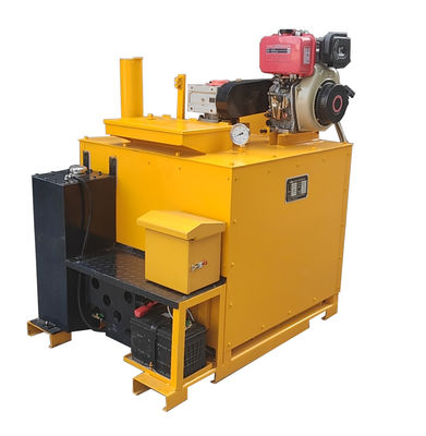 Truk dipasang 400kg suhu konstan preheater Road Marking Boiler Powered by diesel fuel