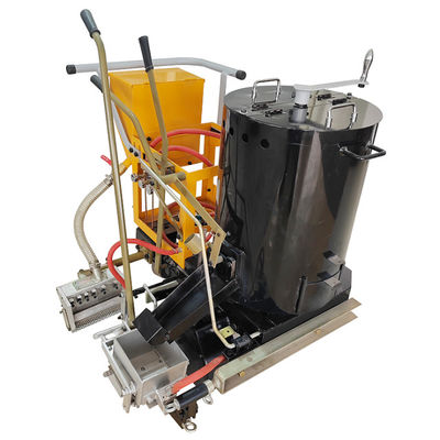 Thermoplastic Road Marking Machine- 100- 500mm Lebar Garis 3-10m/menit Kecepatan Marking Versi Thermoplastic