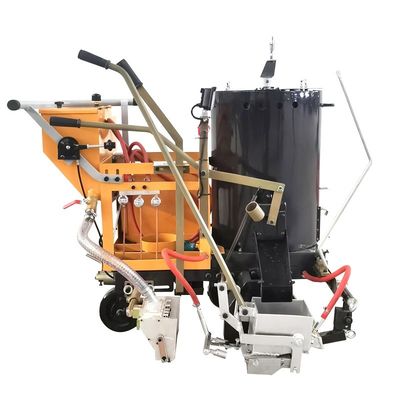 Mesin pemotong jalur jalan termoplastik yang didorong manusia