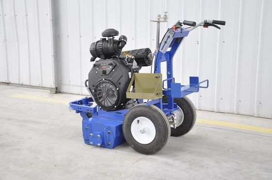 Mesin Penghilang Marka Jalan PCD dengan Mesin Bensin 35HP dan Hisap