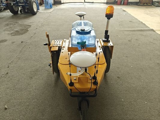 Mesin Mini Intelligent PreMarking Road Marking - Penentuan Posisi Satelit