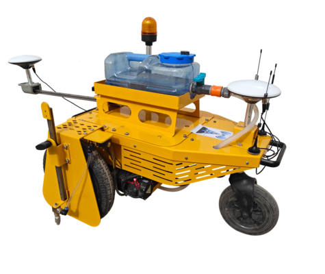 Mini Smart PreMarking Machine Mesin Penandaan Jalan GPS Penentuan Posisi Satelit