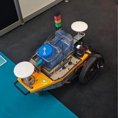 Robot / Mesin Premarking Garis Jalan - Tampil di Intertraffic Amsterdam 2026 - Lokasi GPS