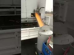 Pemanas awal / boiler termoplastik untuk penandaan jalan