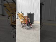 mendorong mesin marka jalan termoplastik